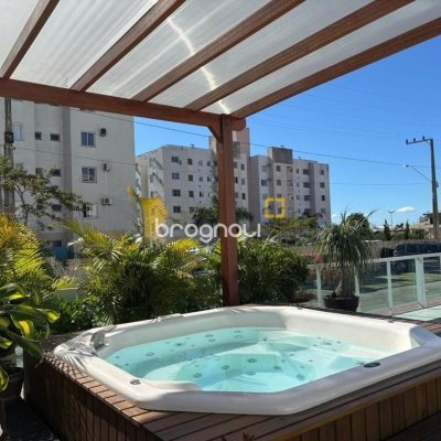 Apartamento com 51m², 2 quartos, 1 garagem, no bairro Bela Vista em Palhoça