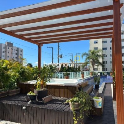 Apartamento com 51m², 2 quartos, 1 garagem, no bairro Bela Vista em Palhoça