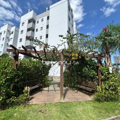 Apartamento com 51m², 2 quartos, 1 garagem, no bairro Bela Vista em Palhoça