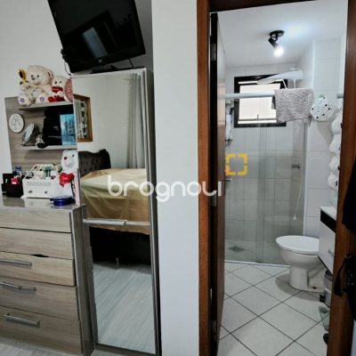Apartamento com 69m², 2 quartos (sendo 1 suíte), 1 garagem, no bairro Coloninha em Florianópolis