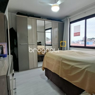 Apartamento com 69m², 2 quartos (sendo 1 suíte), 1 garagem, no bairro Coloninha em Florianópolis