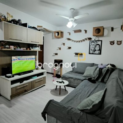 Apartamento com 69m², 2 quartos (sendo 1 suíte), 1 garagem, no bairro Coloninha em Florianópolis