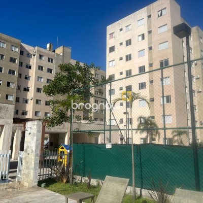 Apartamento com 47m², 2 quartos, 1 garagem, no bairro Bela Vista em Palhoça