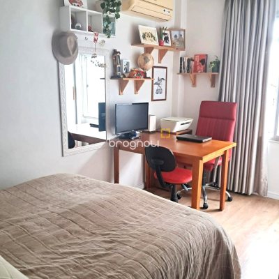 Apartamento com 52m², 2 quartos, 1 garagem, no bairro Trindade em Florianópolis
