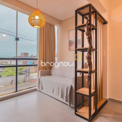 Apartamento com 55m², 2 quartos (sendo 1 suíte), 1 garagem, no bairro Jurerê em Florianópolis