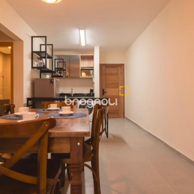 Apartamento com 55m², 2 quartos (sendo 1 suíte), 1 garagem, no bairro Jurerê em Florianópolis