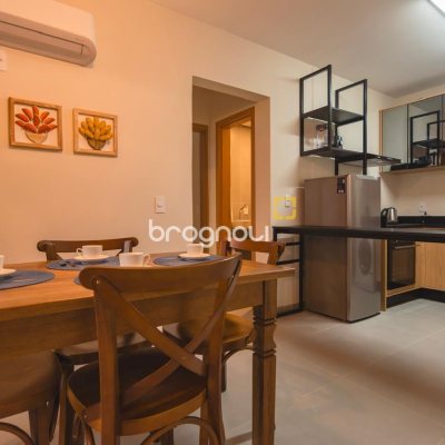 Apartamento com 55m², 2 quartos (sendo 1 suíte), 1 garagem, no bairro Jurerê em Florianópolis