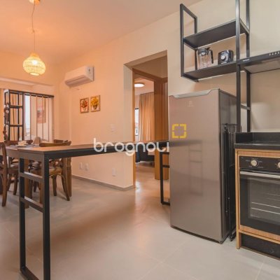 Apartamento com 55m², 2 quartos (sendo 1 suíte), 1 garagem, no bairro Jurerê em Florianópolis