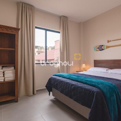 Apartamento com 55m², 2 quartos (sendo 1 suíte), 1 garagem, no bairro Jurerê em Florianópolis