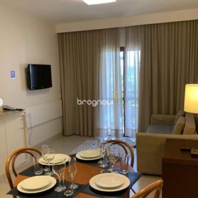 Apartamento com 52m², 1 quarto (sendo 1 suíte), 1 garagem, no bairro Jurerê em Florianópolis