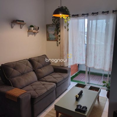 Apartamento com 50m², 2 quartos, 1 garagem, no bairro Nova Palhoça em Palhoça