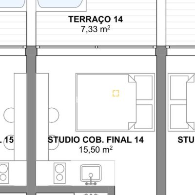 Studio com 25m², no bairro Campeche em Florianópolis