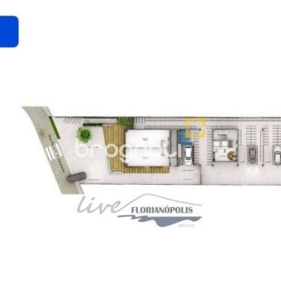 Studio com 23m², no bairro Cachoeira do Bom Jesus em Florianópolis
