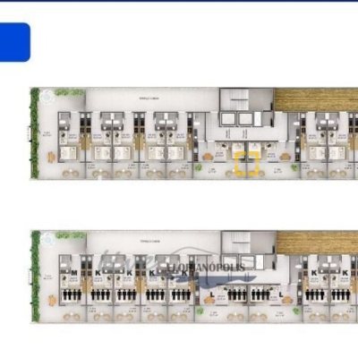 Studio com 23m², no bairro Cachoeira do Bom Jesus em Florianópolis