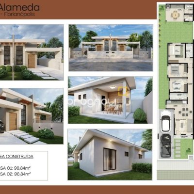 Casa com 190m², 3 quartos (sendo 1 suíte), 2 garagens, no bairro Rio Vermelho em Florianópolis