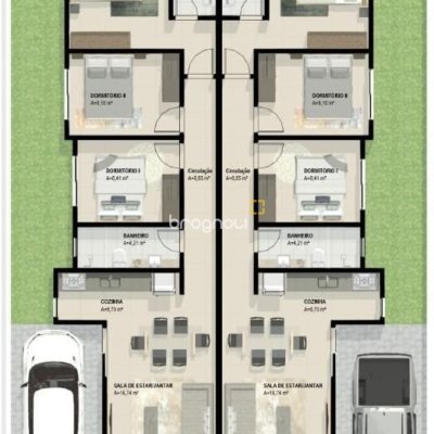 Casa com 190m², 3 quartos (sendo 1 suíte), 2 garagens, no bairro Rio Vermelho em Florianópolis