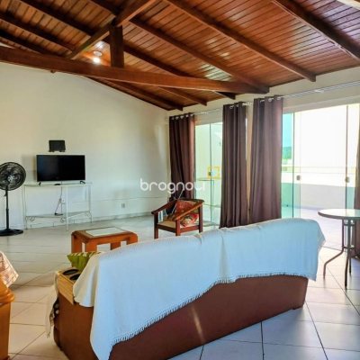 Cobertura com 126m², 3 quartos (sendo 1 suíte), 1 garagem, no bairro Cachoeira do Bom Jesus em Florianópolis