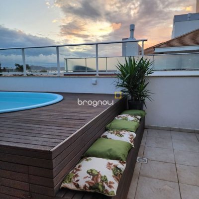 Apartamento com 145m², 3 quartos (sendo 1 suíte), 2 garagens, no bairro Cachoeira do Bom Jesus em Florianópolis