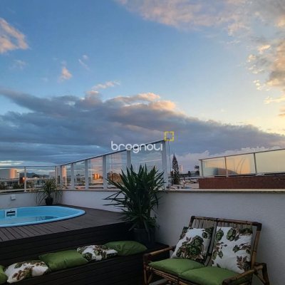 Apartamento com 145m², 3 quartos (sendo 1 suíte), 2 garagens, no bairro Cachoeira do Bom Jesus em Florianópolis