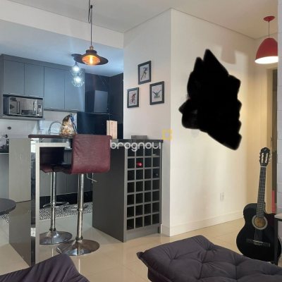 Apartamento com 49m², 1 quarto, 1 garagem, no bairro Jurerê em Florianópolis