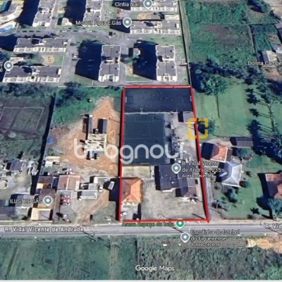 Terreno com 5275m², no bairro Forquilhas em São José