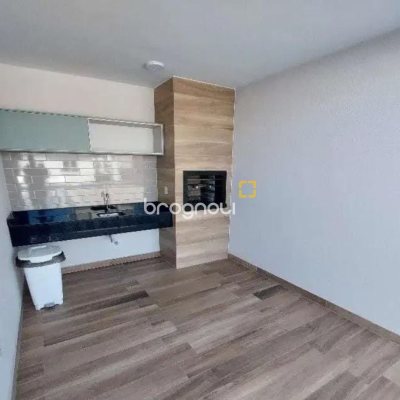 Apartamento com 56m², 2 quartos, 1 garagem, no bairro Aririú em Palhoça