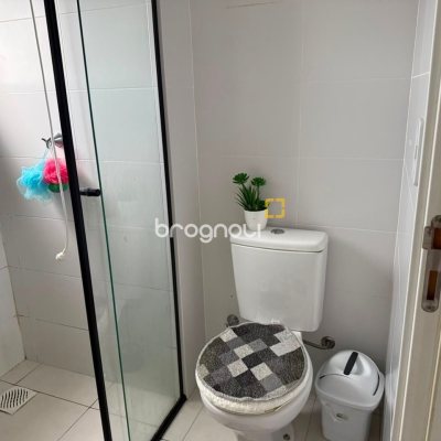 Apartamento com 56m², 2 quartos, 1 garagem, no bairro Aririú em Palhoça