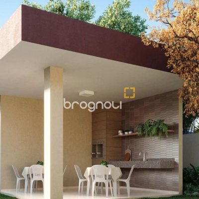 Apartamento com 56m², 2 quartos, 1 garagem, no bairro Aririú em Palhoça