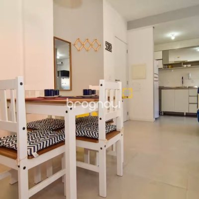 Apartamento com 49m², 1 quarto (sendo 1 suíte), 1 garagem, no bairro Ingleses em Florianópolis