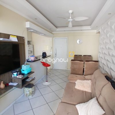Apartamento com 59m², 2 quartos, no bairro Campinas em São José