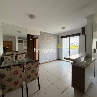 Apartamento com 48m², 1 quarto, 1 garagem, no bairro Fazenda Santo Antônio em São José