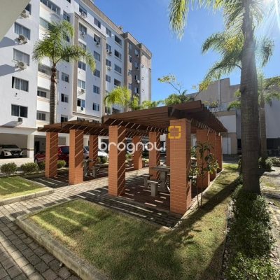 Apartamento com 48m², 1 quarto, 1 garagem, no bairro Fazenda Santo Antônio em São José