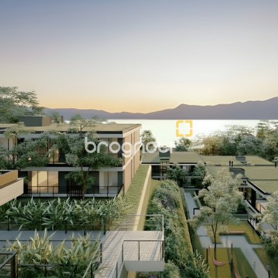 Apartamento com 117m², 2 quartos (sendo 2 suítes), 2 garagens, no bairro Barra da Lagoa em Florianópolis