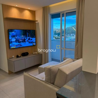 Apartamento com 54m², 2 quartos, 1 garagem, no bairro Pedra Branca em Palhoça