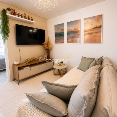 Apartamento com 76m², 2 quartos (sendo 1 suíte), 1 garagem, no bairro Ingleses em Florianópolis