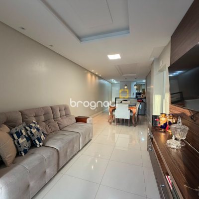 Apartamento com 119m², 3 quartos (sendo 3 suítes), 2 garagens, no bairro Nossa Senhora do Rosário em São José