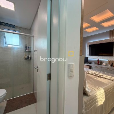 Apartamento com 119m², 3 quartos (sendo 3 suítes), 2 garagens, no bairro Nossa Senhora do Rosário em São José