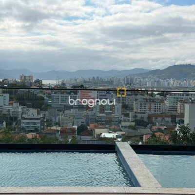 Apartamento com 59m², 2 quartos (sendo 1 suíte), 1 garagem, no bairro Coqueiros em Florianópolis