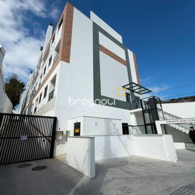 Apartamento com 59m², 2 quartos (sendo 1 suíte), 1 garagem, no bairro Coqueiros em Florianópolis