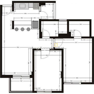 Apartamento com 61m², 2 quartos (sendo 1 suíte), 1 garagem, no bairro Itacorubi em Florianópolis