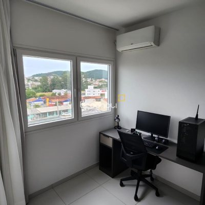 Apartamento com 58m², 2 quartos, 1 garagem, no bairro Areias em São José