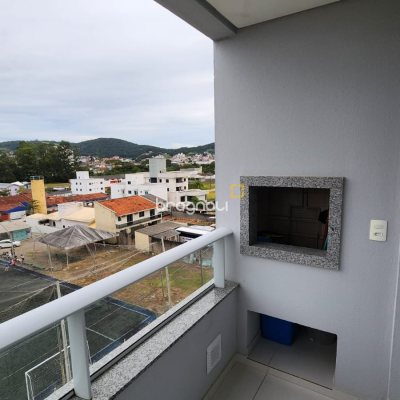 Apartamento com 58m², 2 quartos, 1 garagem, no bairro Areias em São José