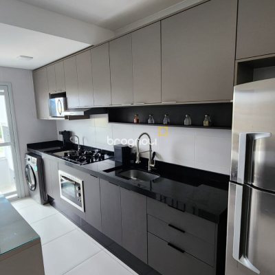 Apartamento com 58m², 2 quartos, 1 garagem, no bairro Areias em São José