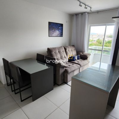 Apartamento com 58m², 2 quartos, 1 garagem, no bairro Areias em São José