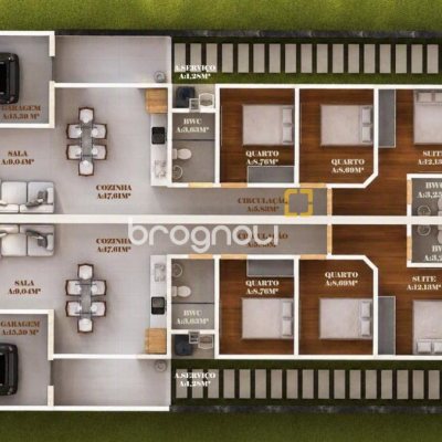 Casa com 90m², 3 quartos (sendo 1 suíte), 1 garagem, no bairro Rio Vermelho em Florianópolis