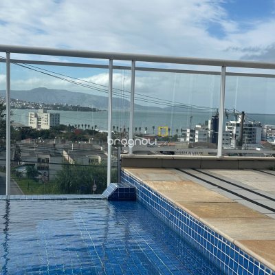Apartamento com 71m², 2 quartos (sendo 1 suíte), 1 garagem, no bairro Praia Comprida em São José