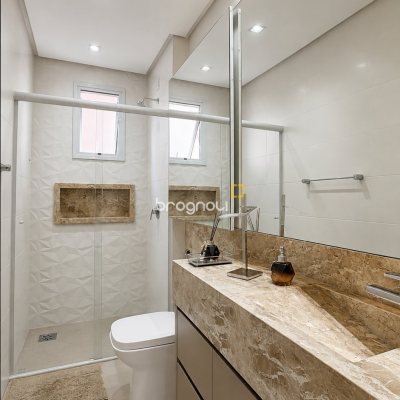 Apartamento com 107m², 3 quartos (sendo 1 suíte), 1 garagem, no bairro Campinas em São José