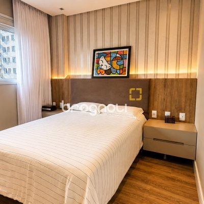 Apartamento com 107m², 3 quartos (sendo 1 suíte), 1 garagem, no bairro Campinas em São José