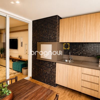 Apartamento com 107m², 3 quartos (sendo 1 suíte), 1 garagem, no bairro Campinas em São José