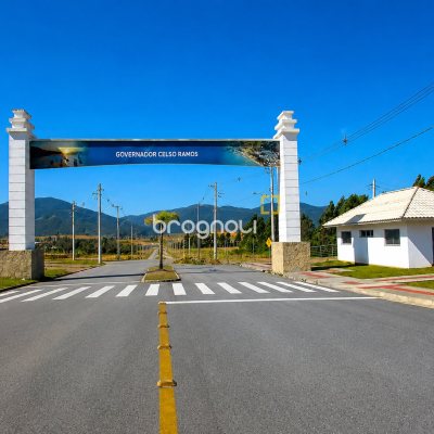 Terreno com 510m², no bairro Areias de Baixo em Governador Celso Ramos
